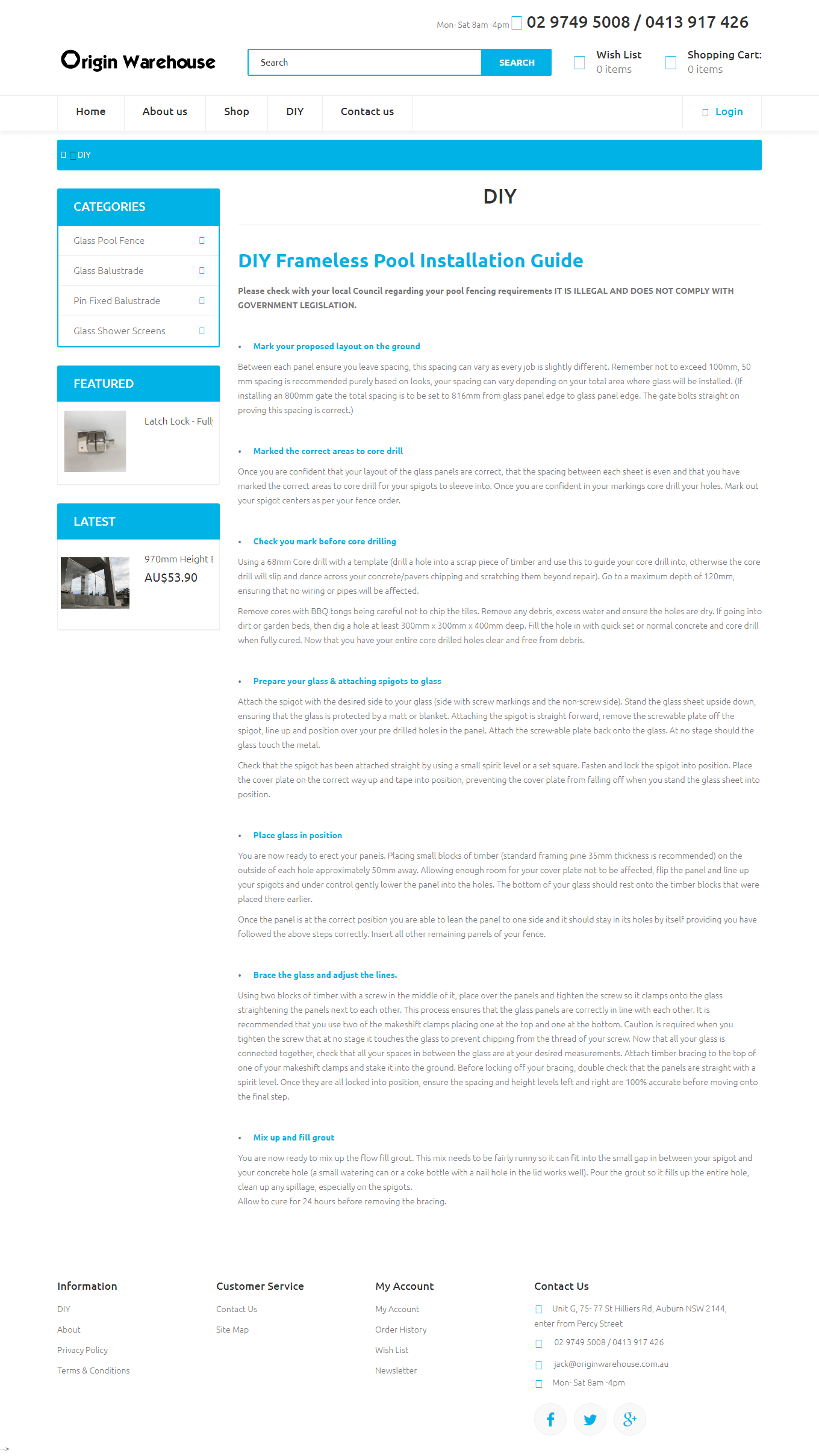 Origin Warehouse Trivedi Infoway Pvt. Ltd.